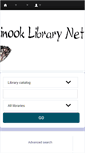 Mobile Screenshot of chinooklibraries.org