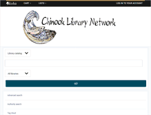 Tablet Screenshot of chinooklibraries.org